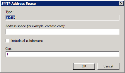 Exchange Add Address Space